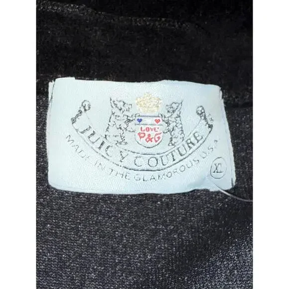 Juicy Couture velure sweatshirt with bow - Picture 7 of 8